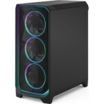 Fractal Design Design Meshify 3 Ambience Pro RGB TG Light Tint Zwart - Afbeelding 4