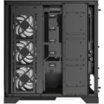 XPG Invader X, met 5 fans en riser cable, Zwart - Afbeelding 4