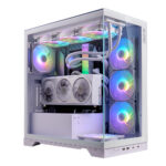XPG Invader X, met 5 fans en riser cable, Wit - Afbeelding 2