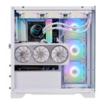 XPG Invader X, met 5 fans en riser cable, Wit - Afbeelding 4