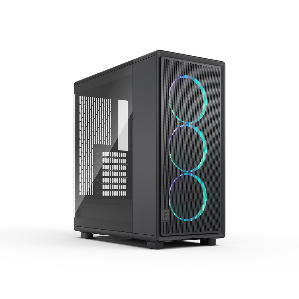 WB-26442_01_Epoch_RGB_black_TGL_Left-Front Fractal Design Design Epoch, Black TG RGB Light Tint - Afbeelding 1