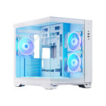 Chieftec VISIO, tempered glass front, Wit - Afbeelding 2