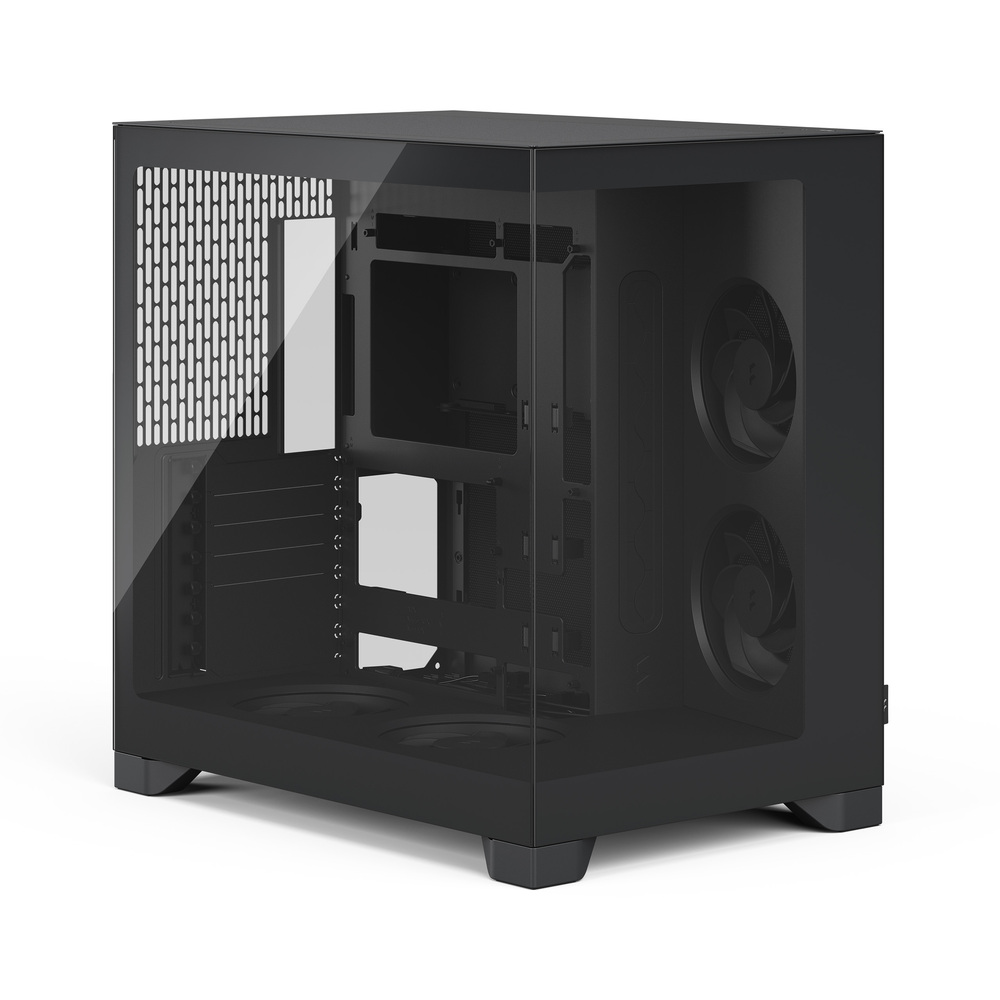 WB-26835_03_Pop-2-Vision_Black_TGL_Left-Front-Above Fractal Design Design Pop 2 Vision Black - Afbeelding 1