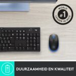 Logitech M190 Draadloze Muis Zwart/Blauw - Afbeelding 3