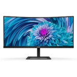 Philips E-line 346E2CUAE/00 Curved Zwart