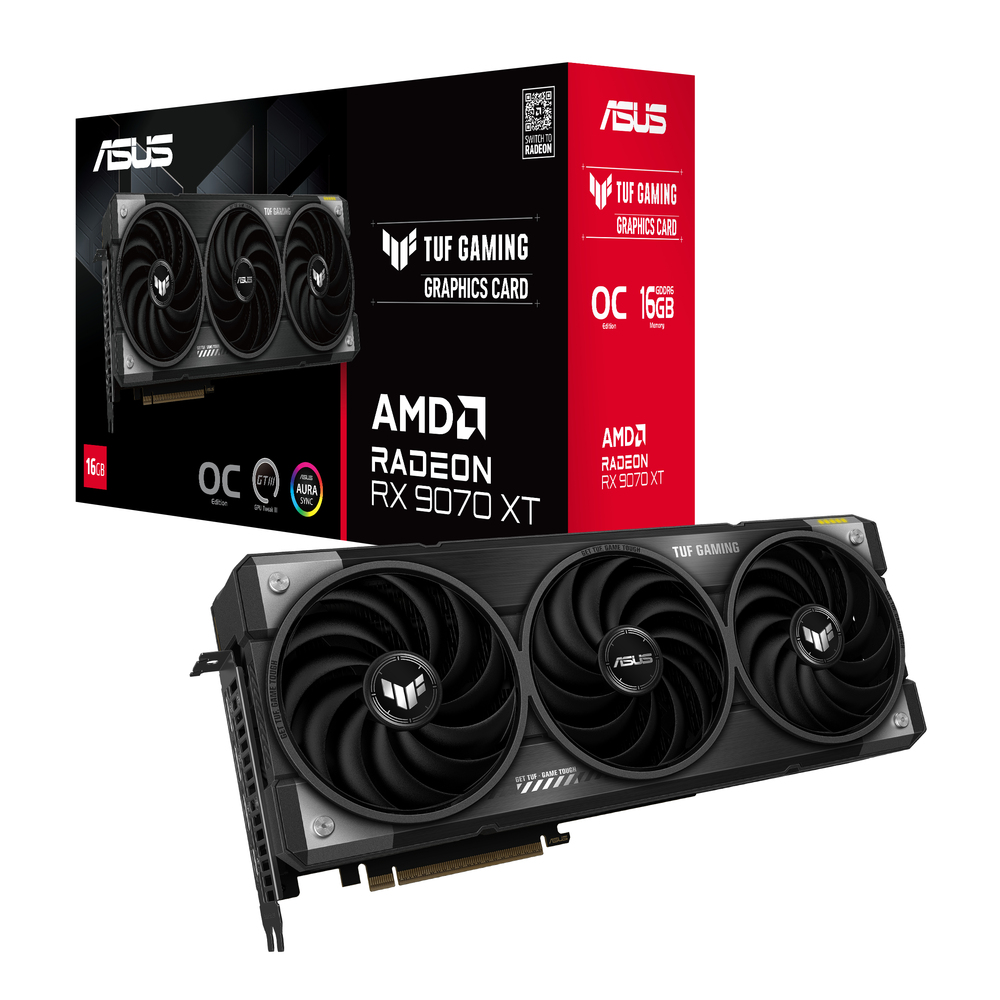 67866_12 Asus TUF Gaming Radeon RX 9070 XT OC - Afbeelding 1