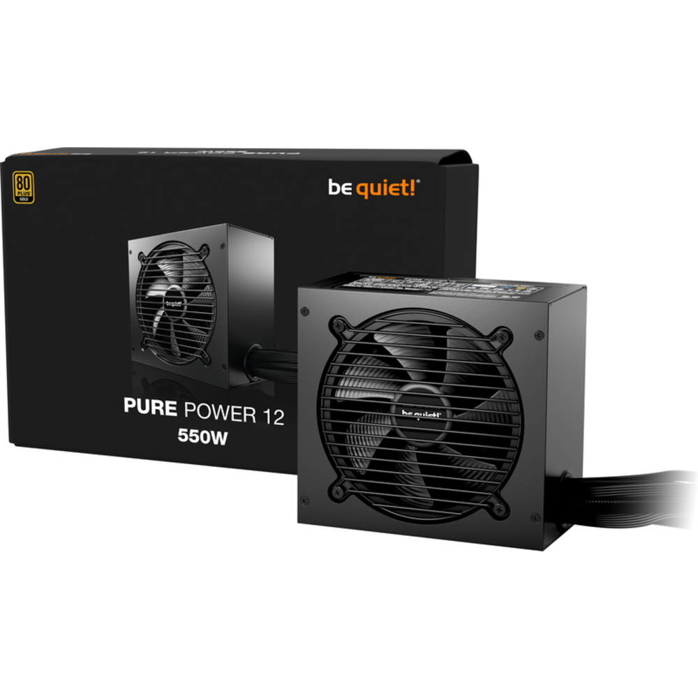 WB-25378_4_be-quiet-Pure-Power-12-550W-PSU-PC-voeding be quiet! Pure Power 12 550W - Afbeelding 1