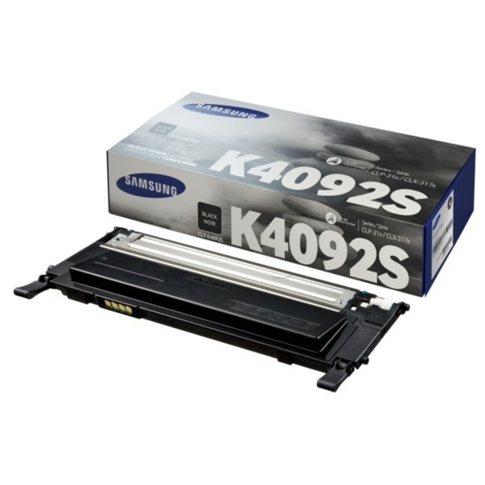 1538466228 Samsung CLT-K4092 Zwart 1.500 pagina`s - Afbeelding 1