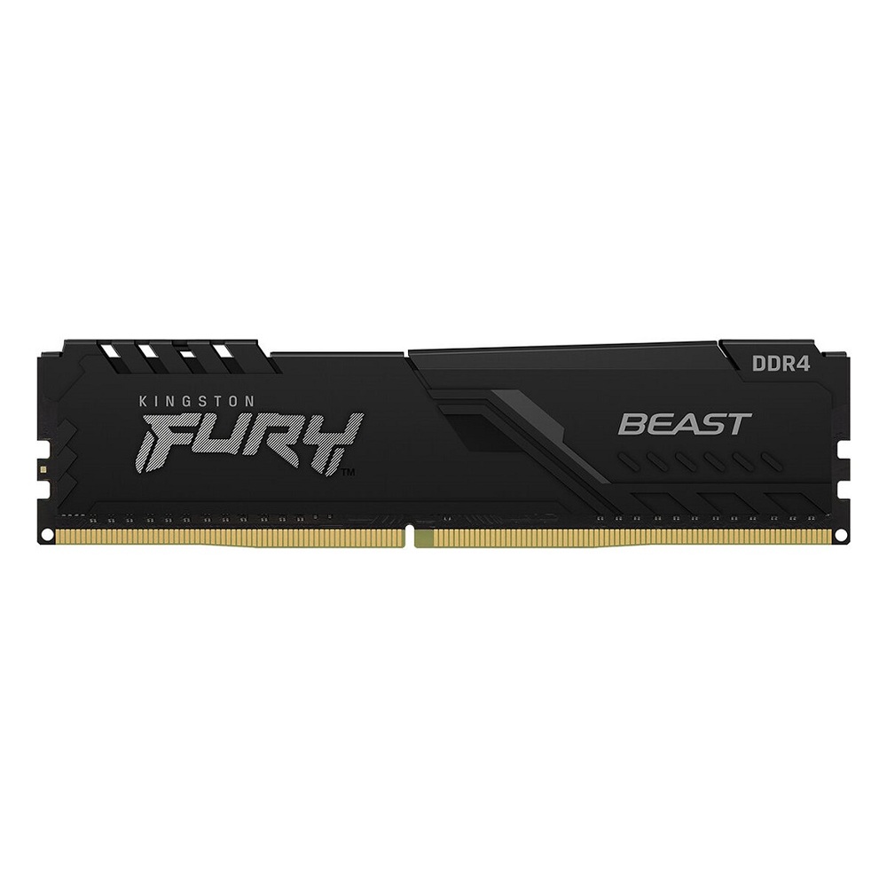 1627485989 Kingston FURY Beast Black 32GB DDR4/3200 DIMM - Afbeelding 1