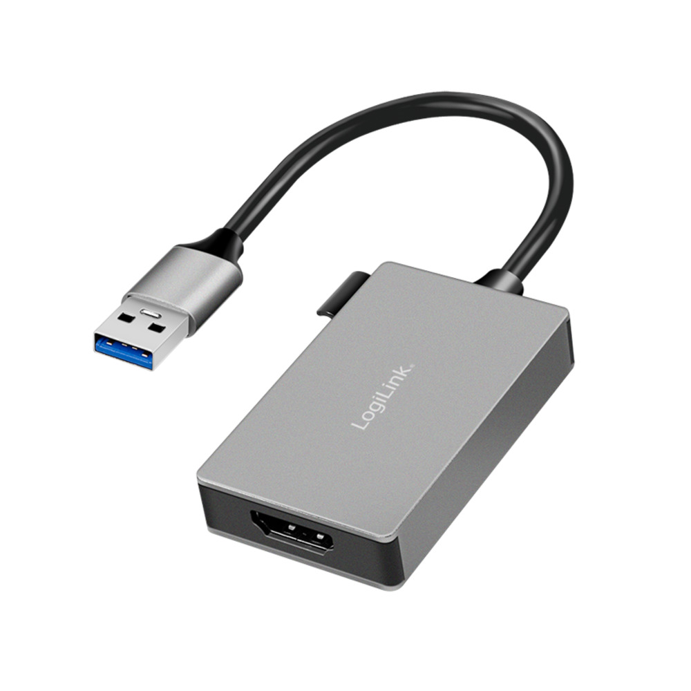 1738064007 LogiLink Externe video USB 3.0 (M) --> HDMI (F) - Afbeelding 1