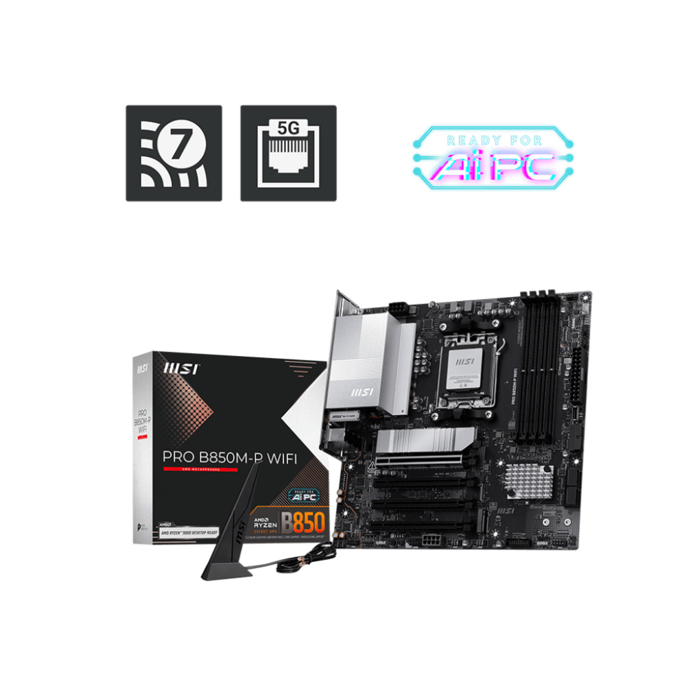 1763721468 MSI PRO B850M-P WIFI - Afbeelding 1