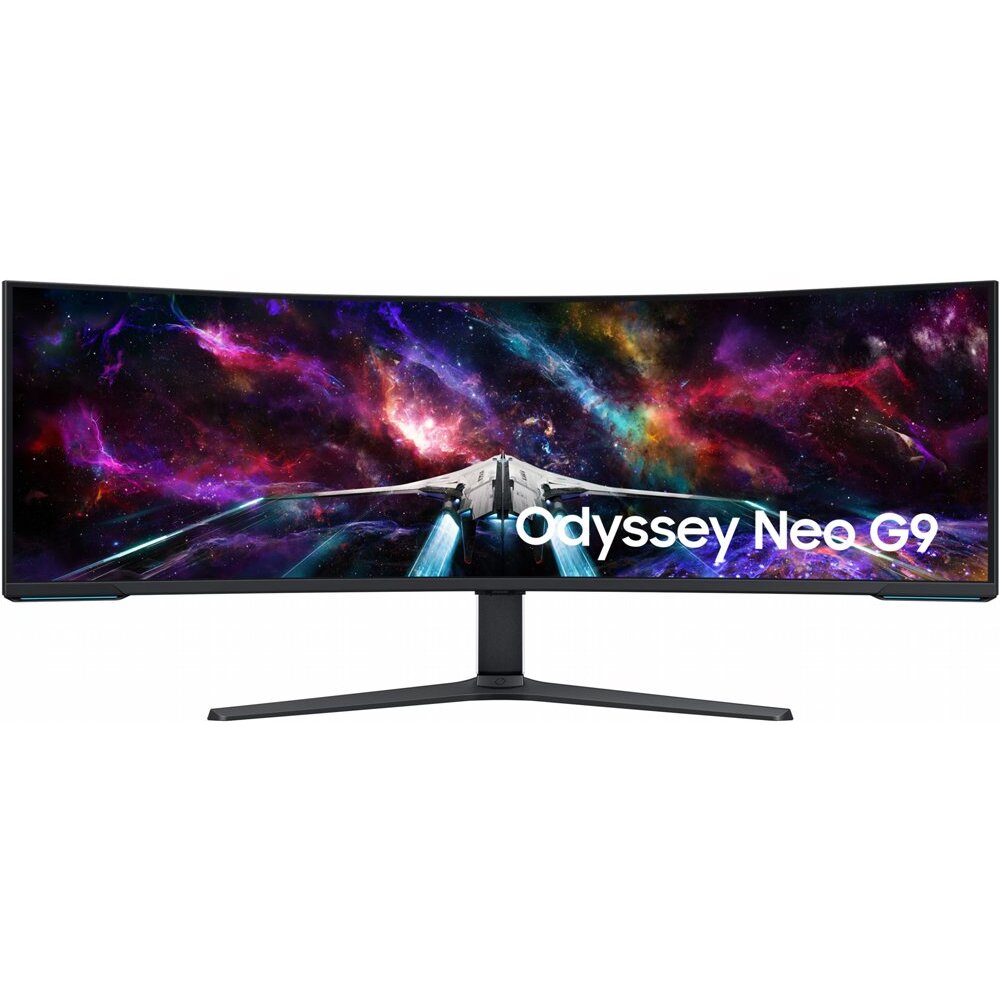 4e99463a33e9d731986147ca8af9a1c742c16aa3bafdad68bf4eac4e0274b571 Samsung Odyssey Neo G95NC Curved Zwart - Afbeelding 1