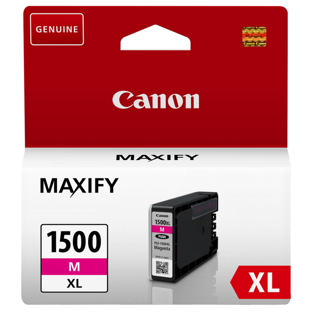 50350_1 Canon PGI-1500XL M Magenta 12,0ml - Afbeelding 1