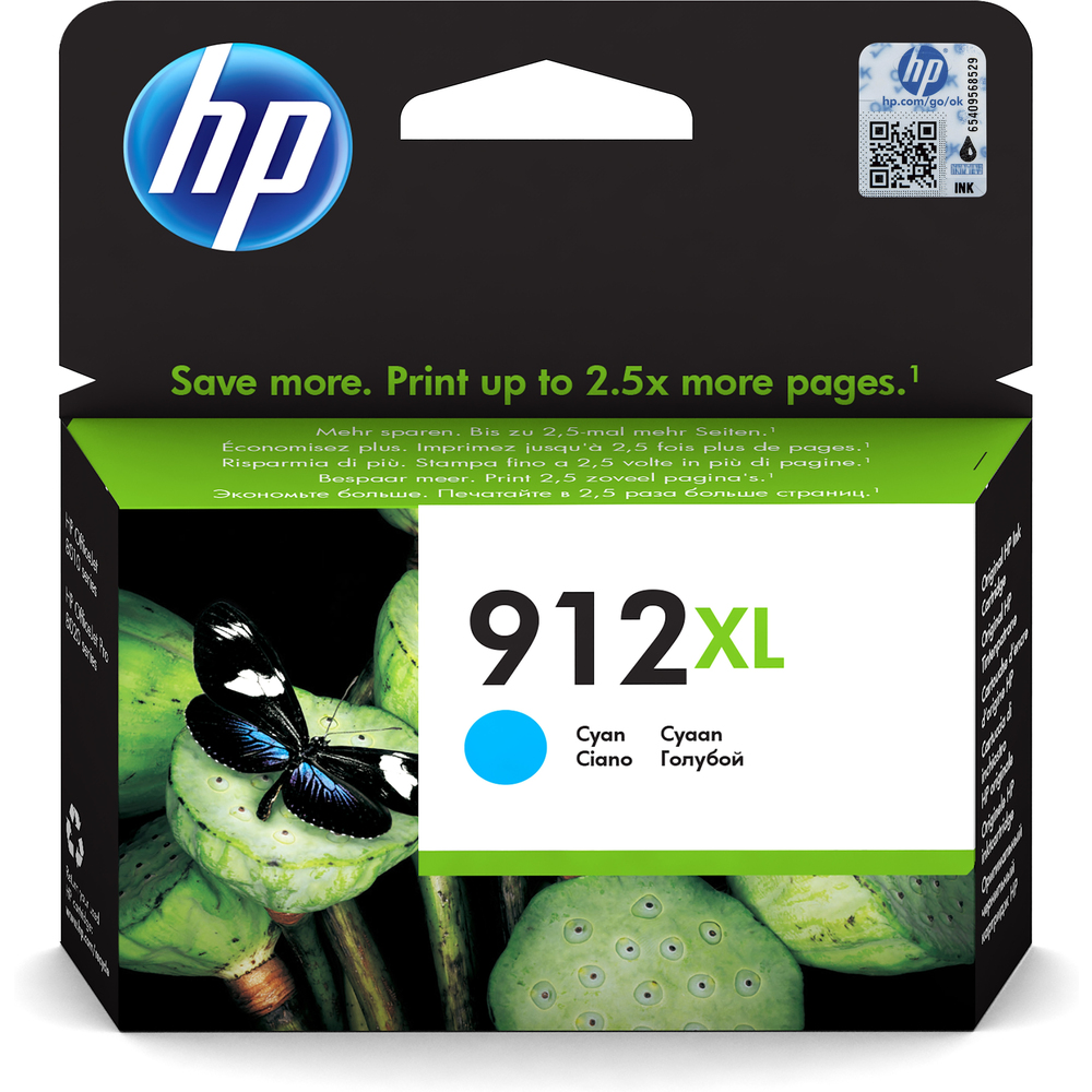 59874_1 HP 912XL Cyaan 9,90ml - Afbeelding 1