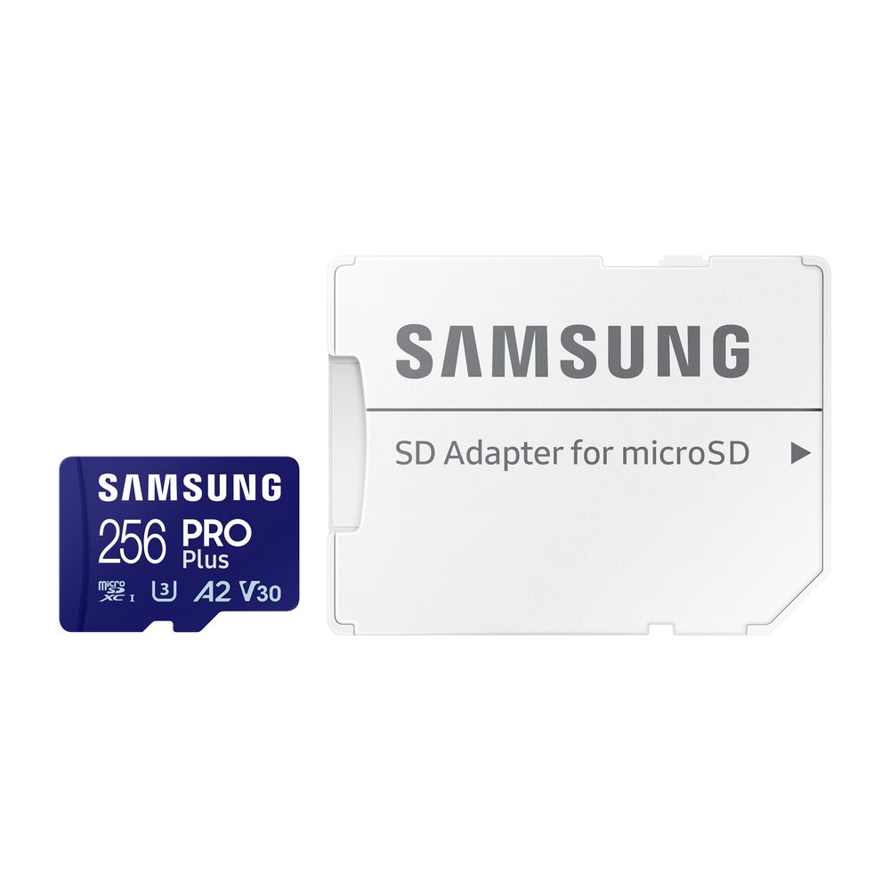 64999_6 Samsung Pro Plus 256GB Micro SDXC U3 V30 - Afbeelding 1