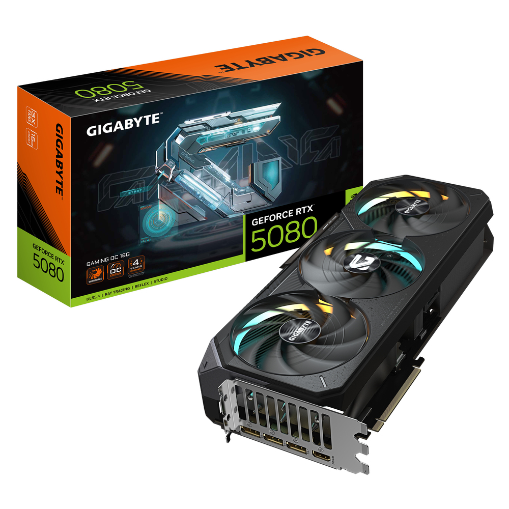 67603_1 Gigabyte GeForce RTX 5080 GAMING OC 16G - Afbeelding 1
