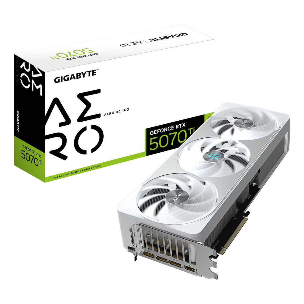 67850_1 Gigabyte GeForce RTX 5070 Ti AERO OC 16G - Afbeelding 1