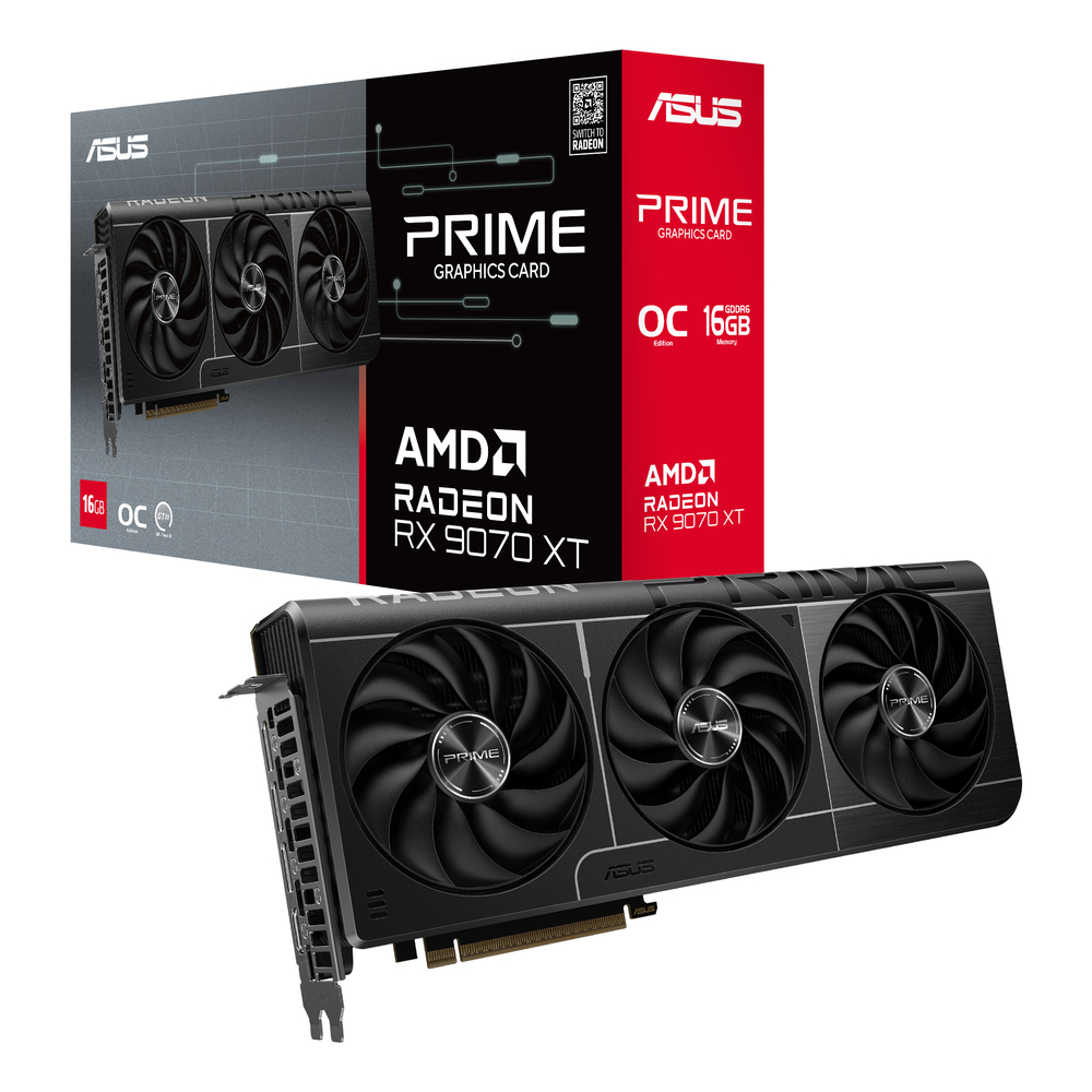 67868_13 Asus Prime Radeon RX 9070 XT OC - Afbeelding 1