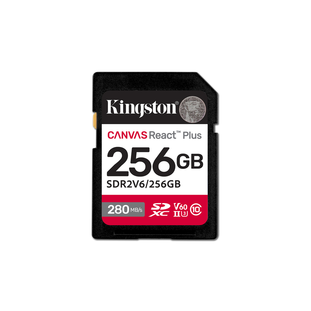 69492_1 Kingston Canvas React Plus V60 256GB - Afbeelding 1
