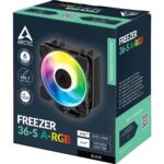 Arctic Cooling Freezer 36-S ARGB, Zwart - Afbeelding 10
