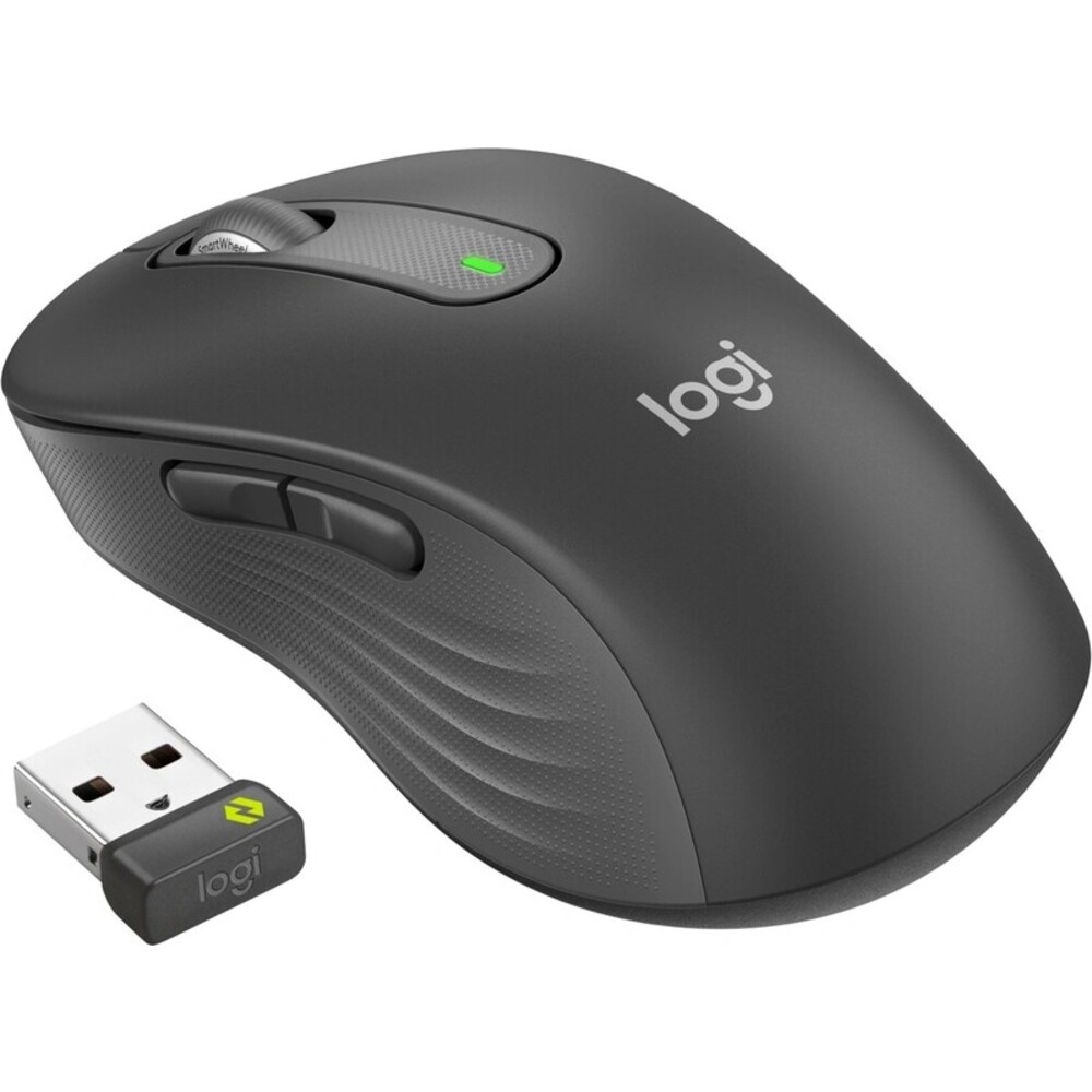 910-006348_2_Logitech-Signature-M650-Large-For-Business-Draadloze-Muis Logitech Signature M650 for Business Groot Grafiet - Afbeelding 1
