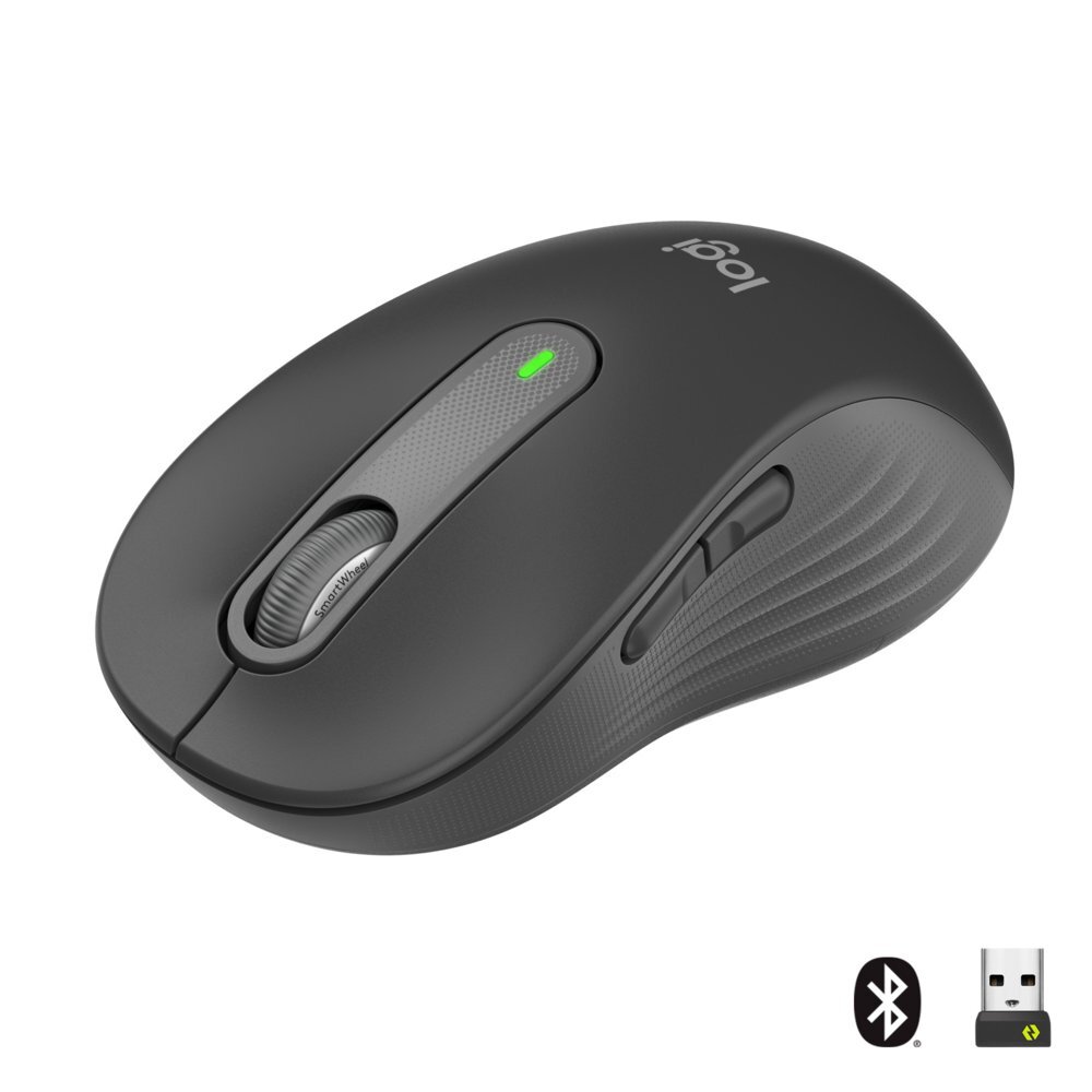 94978f2e86ee00415dd14aedeef8cae176294692538131c0f3059fa8055af9bc Logitech Signature M650 Large Rechtshandig Grafiet - Afbeelding 1