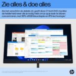 HP E27 G5 6N4E2AA Zwart - Afbeelding 9
