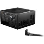 be quiet! be quiet! Power Zone 2 1000W, ATX3.1 PCIe5.1, 80+ Cybernetics Platinum, 1x 12VHPWR (600W) Angled, Semi-Passive Cooling, 3xPCI-Ex(6+2), 7xSATA, 1xPATA, Full Cable Management, Single Rail, 140mm Pure Wings 3 - Afbeelding 3