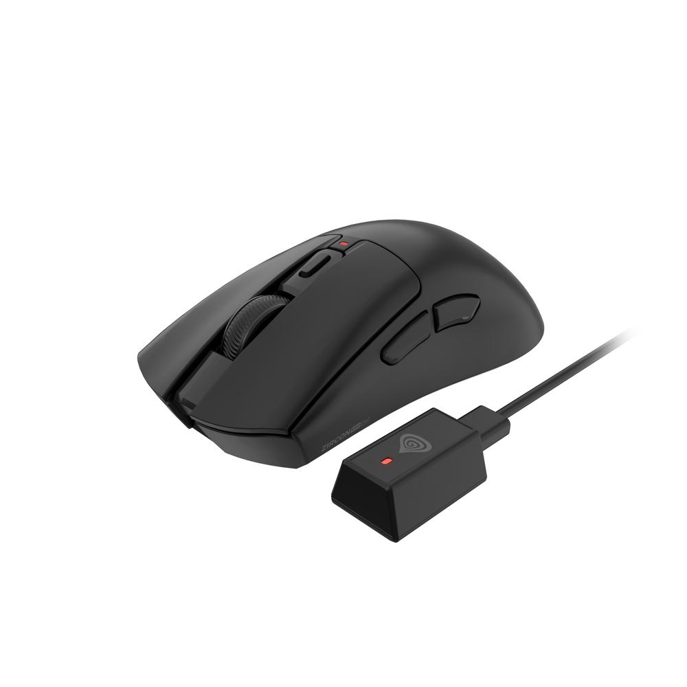 WB-27069_4 Genesis Zircon 880 Pro 8K/8K draadloze gaming muis, zwart - Afbeelding 1