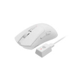 Genesis Zircon 880 Pro 8K/8K draadloze gaming muis, wit