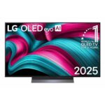 LG OLED evo C54 OLED48C54LA.AEU Zwart