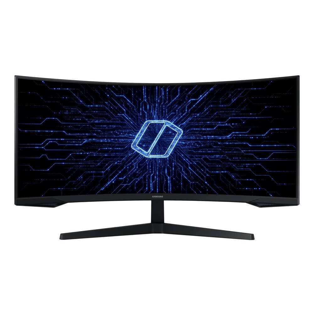 424f5d91ad167c0e614aefec50418a5af0f85d1ce60da512634bdf10a22acd8f Samsung Odyssey Gaming Monitor G5 C34G55TWWP Zwart - Afbeelding 1
