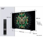 TCL 98C61K Zwart - Afbeelding 2