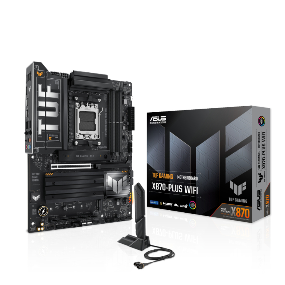 66986_7 Asus TUF GAMING X870-PLUS WIFI DDR5 - Afbeelding 1