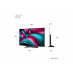 LG OLED evo C54 OLED48C54LA.AEU Zwart - Afbeelding 3