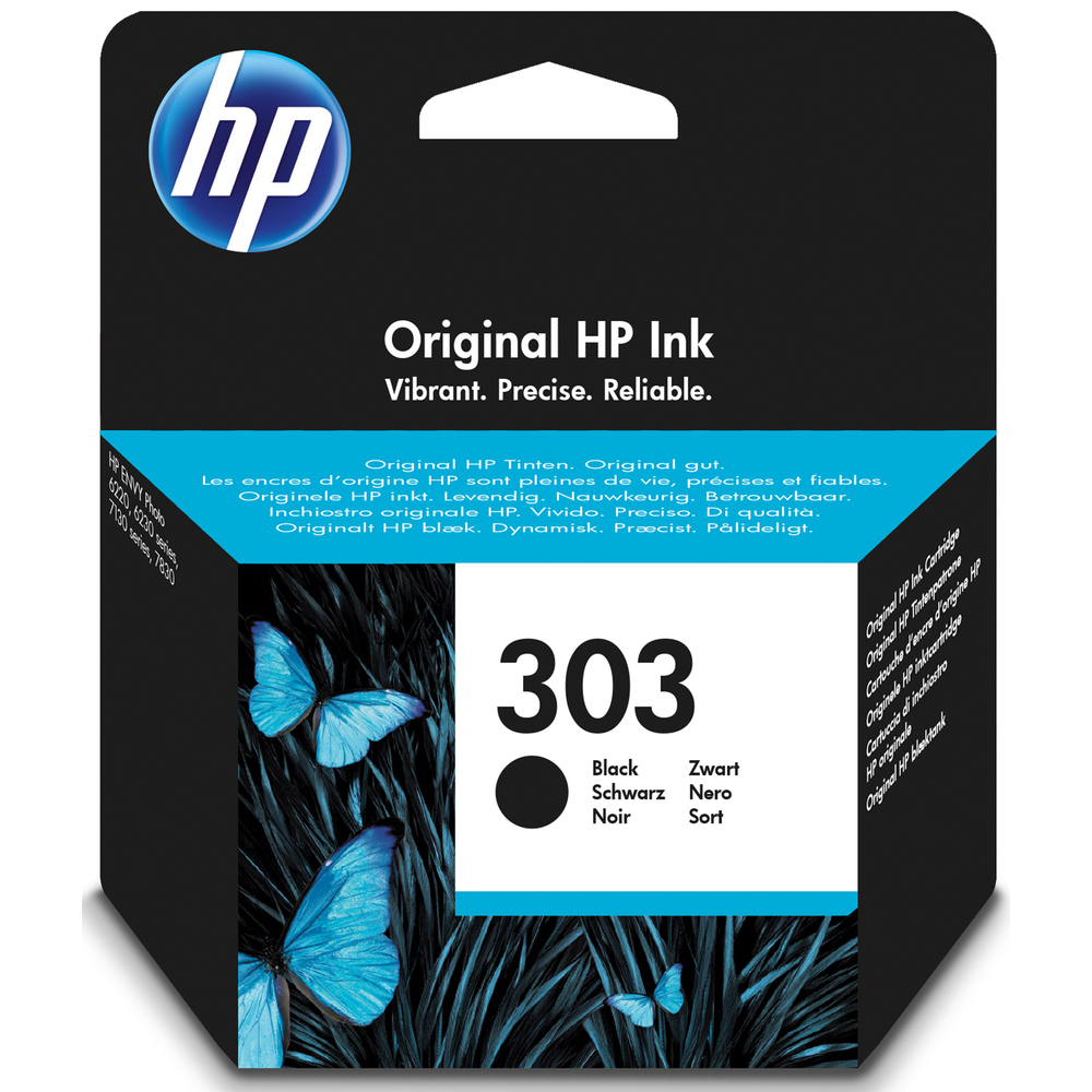 WB-19702_1 HP 303 Zwart 4ml - Afbeelding 1