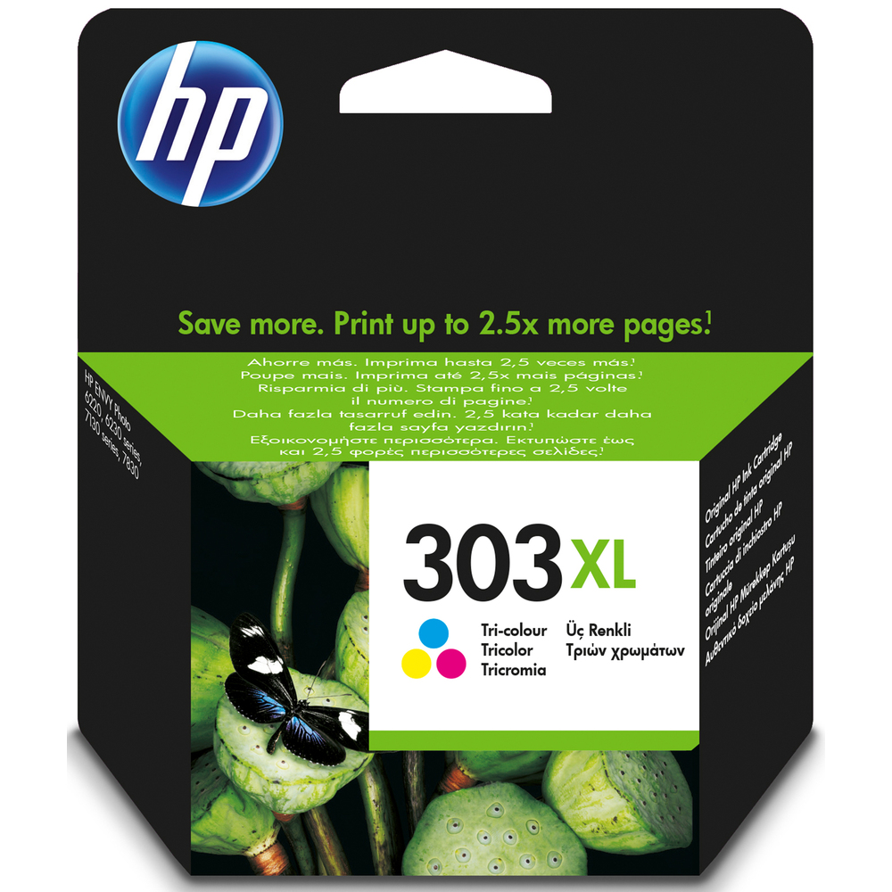 WB-20544_1 HP 303XL Kleur 10ml - Afbeelding 1