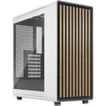 Fractal Design Design North - TG Clear Chalk White