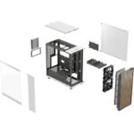 Fractal Design Design North - TG Clear Chalk White - Afbeelding 8